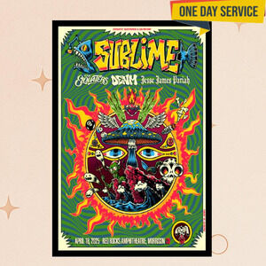 Sublime April 18 2025 Morrison Co Poster